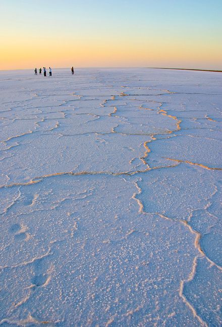 Endless salt flats at White Rann in Gujarat during winter season.
white rann of kutch